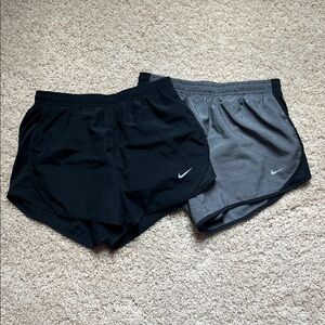Nike 2 pair girls Tempo shorts